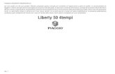 Manuale Officina (Service Manual) Piaggio Liberty 50 4T Manuale Uso E Manutenzione