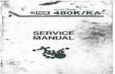 Ryobi 480K-KA - Manual de Servicio