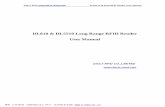 DL810 & DL5510 RFID Reader User Manual