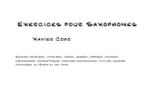 Saxophone Methode Sax Xavier Cobo