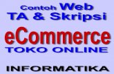 Skripsi eCommerce Toko Online Dengan PHP Dan MySQL