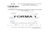 Examen Senescyt 2014 - Enes Snna PDF - Modelo Prueba