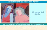 4.4.3. ACTI TEC Identificar El TEMA Del Texto Para PDF