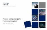Neuro-Linguistische Kommunikation - NLP Ausbildungen