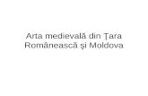 Arta Medievala Tara Romaneasca, Moldova