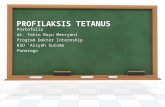 Profilaksis Tetanus