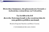 Sanchez & Urueoa Derechos Humanos Desplazamiento Forzado e Industrias Extractivas en Colombia.