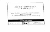 Ortega y Gasset, Jose - La deshumanizacion del arte.pdf