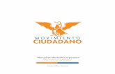 Manual de Identidad Movimiento Ciudadano