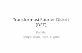 Diskrit Transformasi Fourier