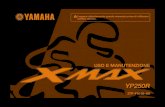 Yamaha x-max 250 user manual