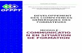 Module 8 Les Techniques de Communication en Formation