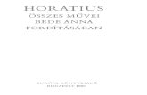 Horatius-Osszes-muvei - Quintus Horatius Flaccus