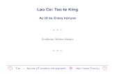 Lao Ce Tao Te King Az Ut Es Ereny Konyve