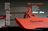 Brembo Brake Pads Catalogue 2010