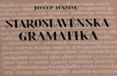 Josip Hamm - Staroslavenska gramatika