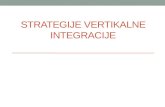 Strategija Vertikalne Integracije Teorija organizacije