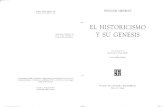 El historicismo y su génesis - F. Meinecke