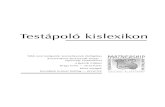Testapolo Kislexikon Okotars Alapitvany PDF
