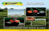 Catálogo de Bicos (Pontas) de Pulverização KGF ().