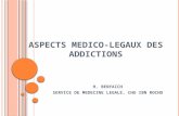 aspects médico-légaux de l'abus des drogues