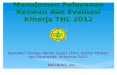 Evaluasi Tenaga Harian Lepas Dokter Hewan & Paramedik - 2012 New