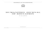 Humanities Journal of Education #4