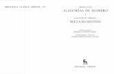 Alegorías de Homero - Heráclito; Metamorfosis - Antonino Liberal (trad. M. A. Ozaeta Gálvez)