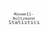 2 Statistic Maxwll Boltzmann