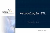 Metodología ETL  v2.1 220606