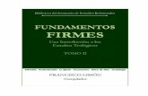 Fundamentos Firmes - II