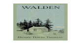 Thoreau - Walden