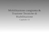Mobilitazione Congiunta & Trazione Tecniche Di Riabilitazione