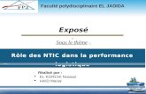 Rôle des NTIC dans la performance logistique