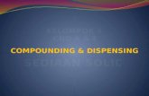 compunding and dispensing