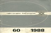 Arhitektura Bosne i Hercegovine - Radio Sarajevo - treći program, br. 60, god. 1, 1988.