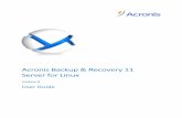 Acronis User guide