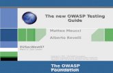 OWASP Testing Guidev2 (EUSecWest) v1.ppt