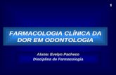 Farmacologia Clínica da Dor em Odontologia