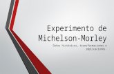 Experimento de Michelson-Morley