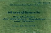 "D435/1" Handbuch. Die Muniton der deutschen Geschutze und Werfer