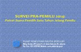 Presentasi Hasil Survei Pra-Pemilu 2014 (1)