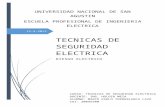Informe - Contactos Directos e Indirectos Con La Electricidad