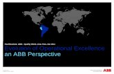 Presentacion Evolucion Excelencia Operacional - Paul Brackett - ABB