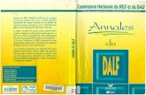 Annales Du Dalf