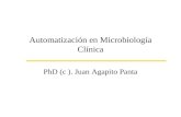 Automatizacion en Microbiologia Clinica