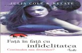 Julia Cole Relate - Fata in Fata Cu Infidelitatea