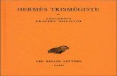 Hermes Trismegiste II Asclepius Ed Arthur D Nock Et Andre Jean Festugiere Tr