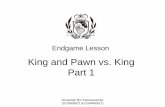 King and Pawn vs King Part 1