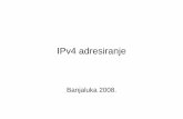 IPv4 adresiranje